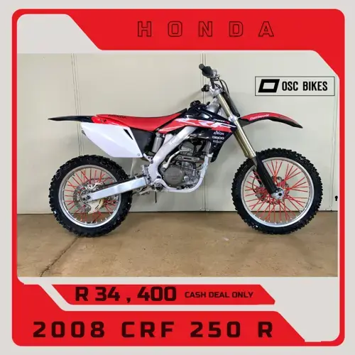2008 Honda CRF250R specs